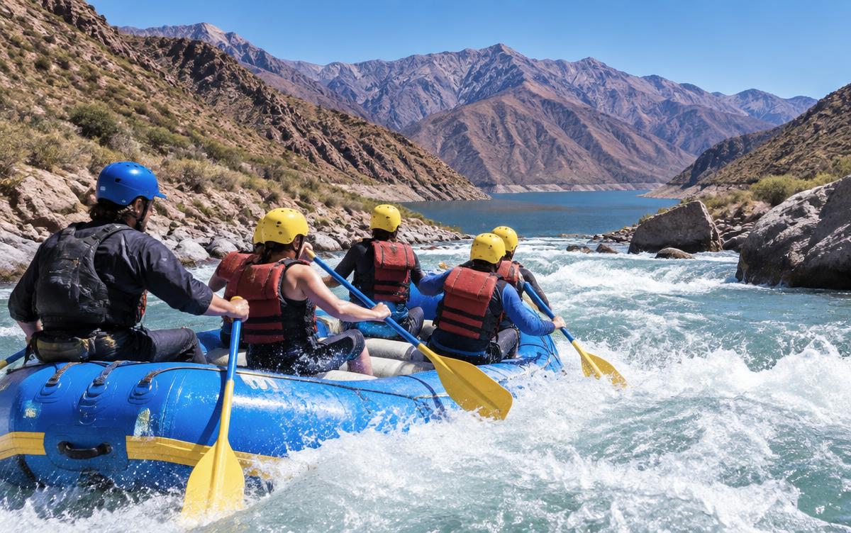 Rafting en Potrerillos