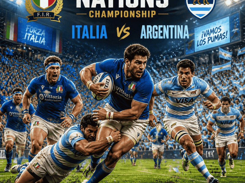 Rugby Nations Championship | Italia vs Argentina — Roma